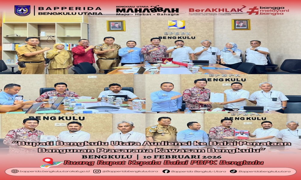 bupati-bengkulu-utara-audiensi-ke-balai-penataan-bangunan-prasarana-kawasan-bengkulu